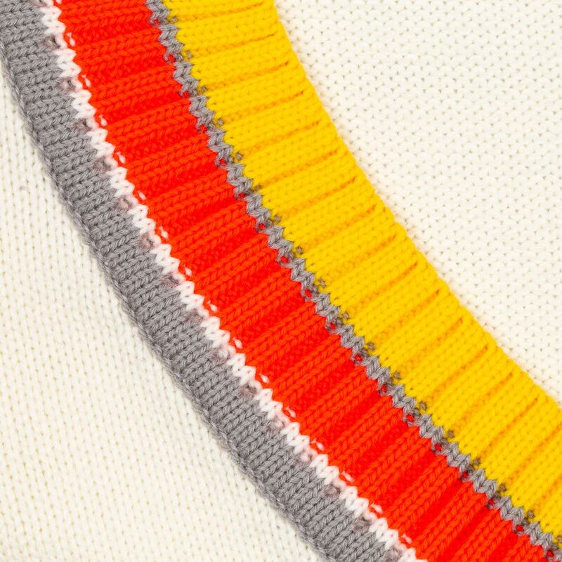 Жилет оверсайз унисекс Cornell в сумке, молочно-белый арт.16436.61