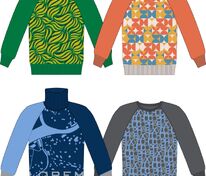 Джемпер на заказ Tricksy Net Reglan, полушерсть арт.18244.02