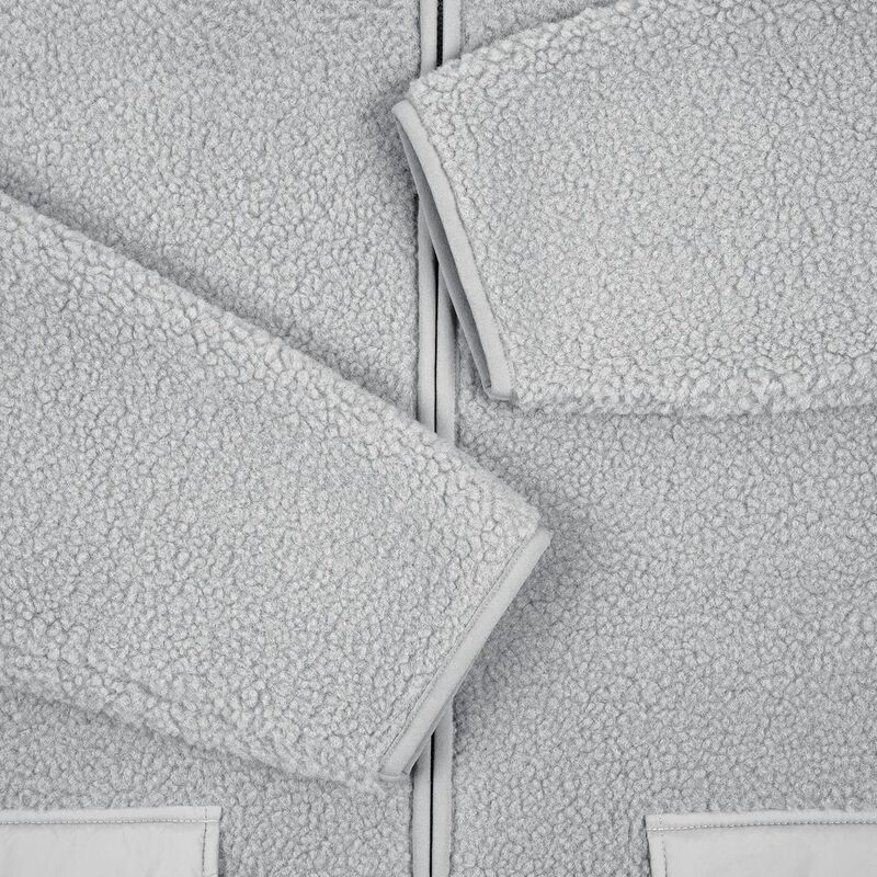 Куртка унисекс Oblako, светло-серая арт.20419.10