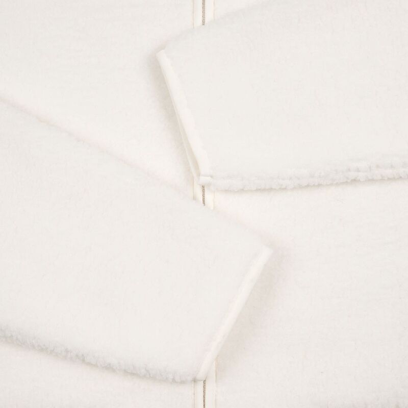 Куртка унисекс Oblako, молочно-белая арт.20419.60