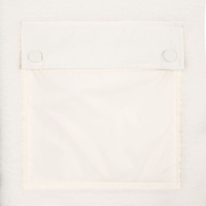 Куртка унисекс Oblako, молочно-белая арт.20419.60