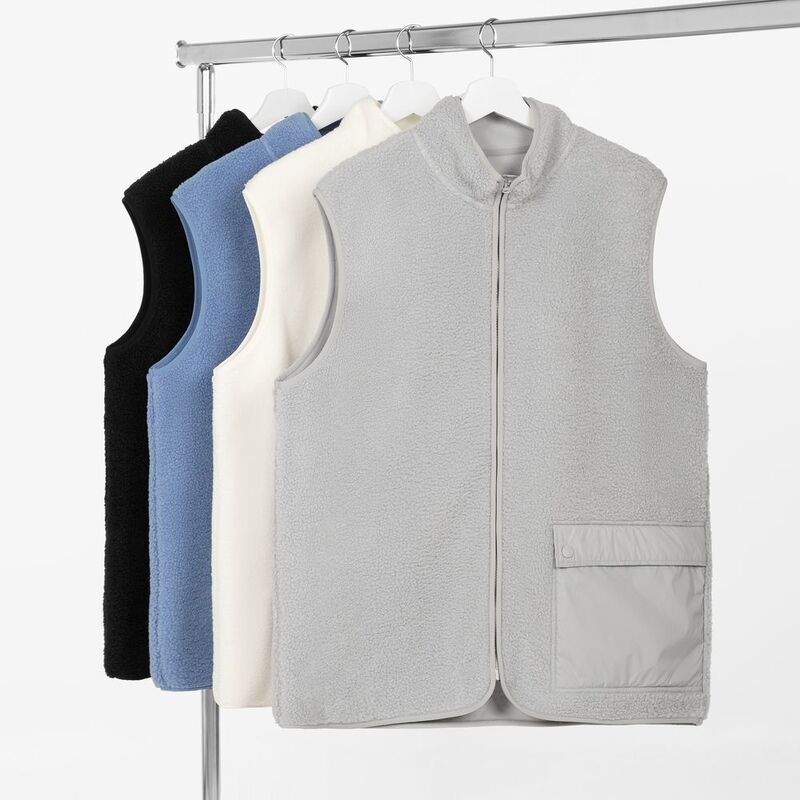 Жилет унисекс Oblako, светло-серый арт.20421.10