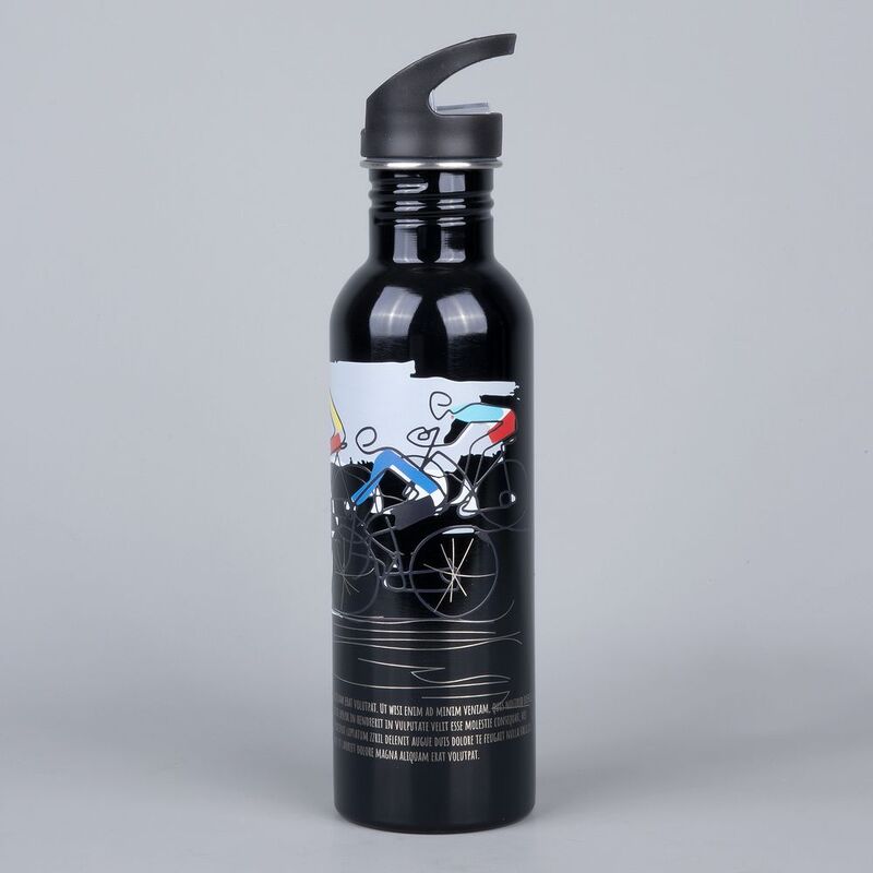 Спортивная бутылка Cycleway, черная арт.16281.30