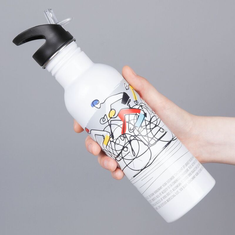 Спортивная бутылка Cycleway, белая арт.16281.60