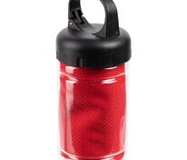 Охлаждающее полотенце Frio Mio в бутылке, красное арт.16282.50