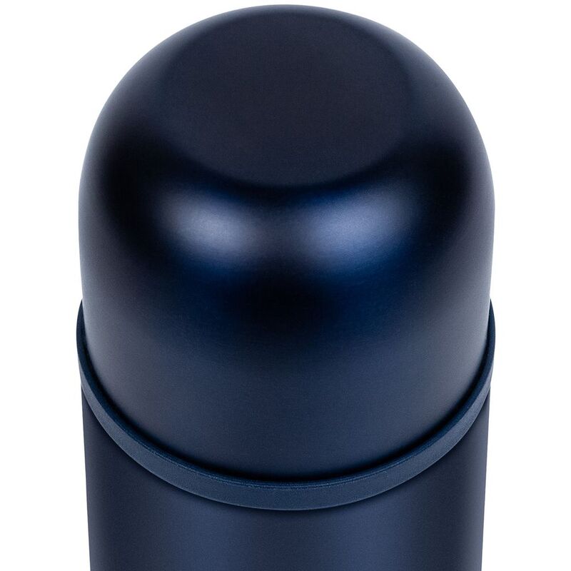 Термос Relaxika 350, темно-синий арт.13175.43