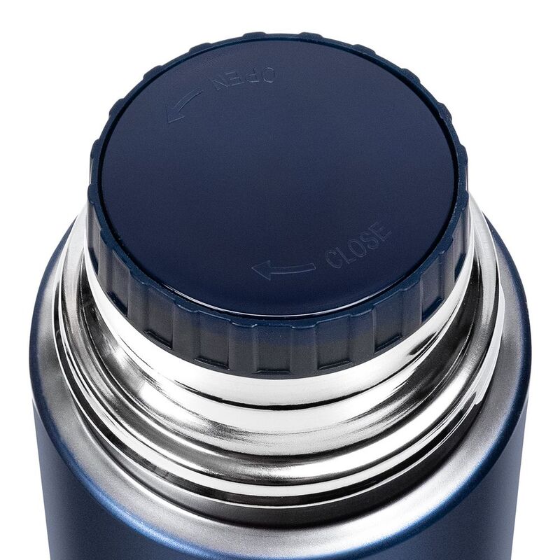 Термос Relaxika 500, темно-синий арт.13176.43