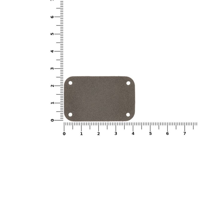 Лейбл Eta Nubuck, S, серый арт.13852.10