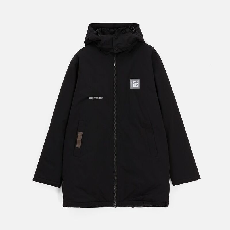 Лейбл кожаный Pasek, S, серый арт.16233.10