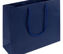 Пакет бумажный Porta S, горизонтальный, благородный синий арт.13224.41