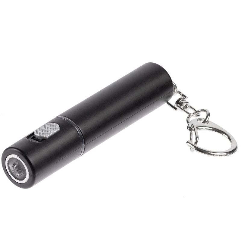 Брелок-фонарик Slide Ray, ver.2, черный арт.16236.30