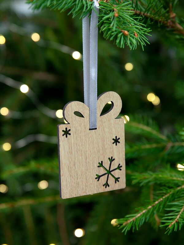 Деревянная подвеска Christmate, подарок арт.20225.03