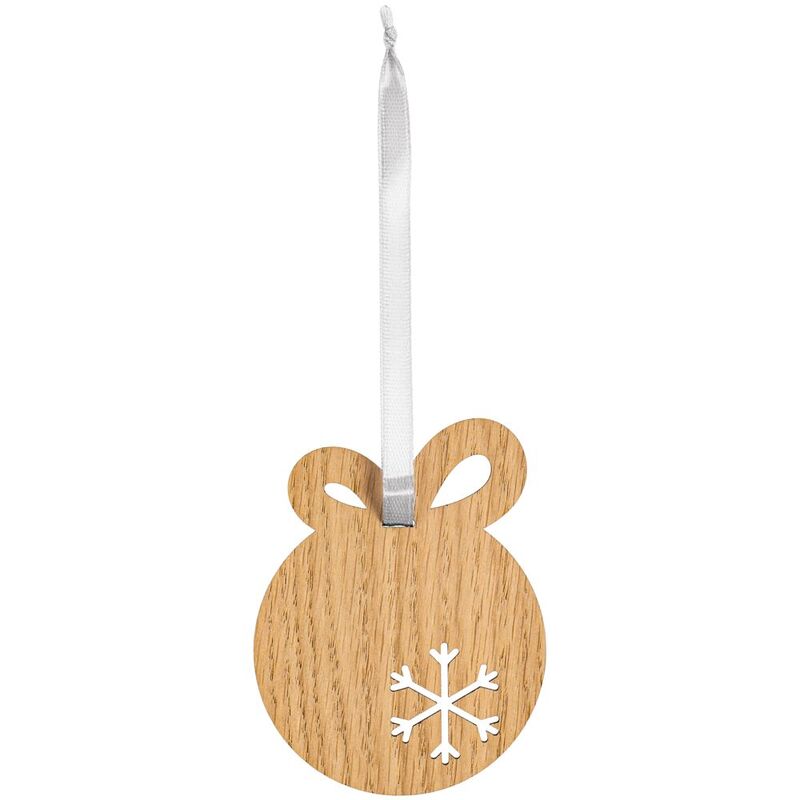 Деревянная подвеска Christmate, шар арт.20225.04