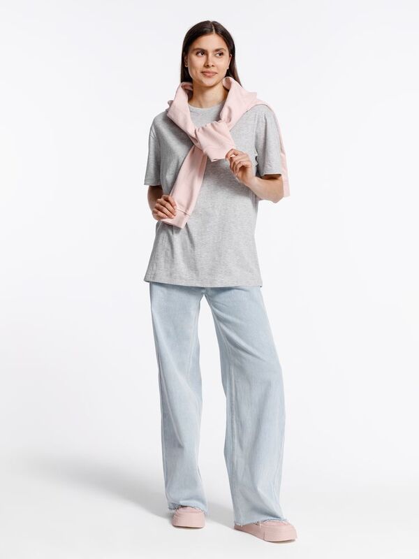 Футболка унисекс Streetwise, серый меланж арт.16410.11