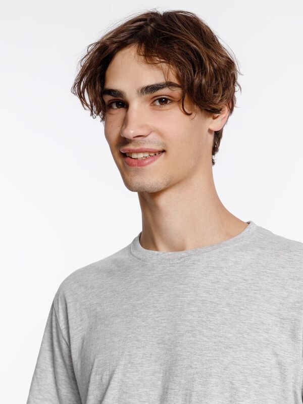 Футболка унисекс Streetwise, серый меланж арт.16410.11