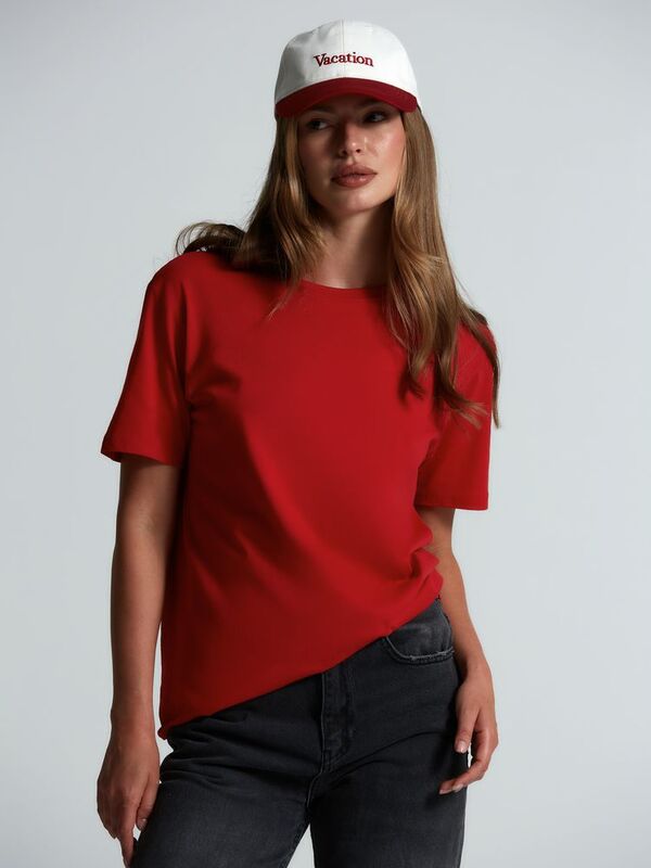 Футболка унисекс Streetwise, красная арт.16410.50