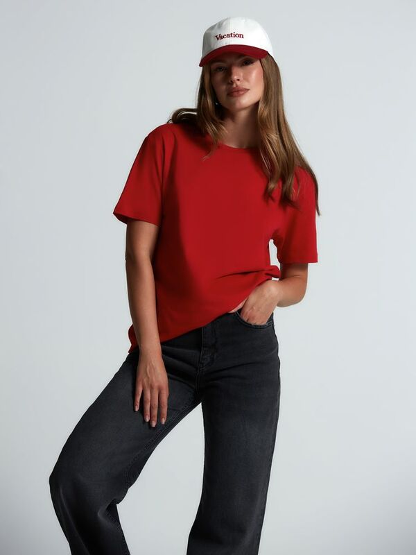 Футболка унисекс Streetwise, красная арт.16410.50