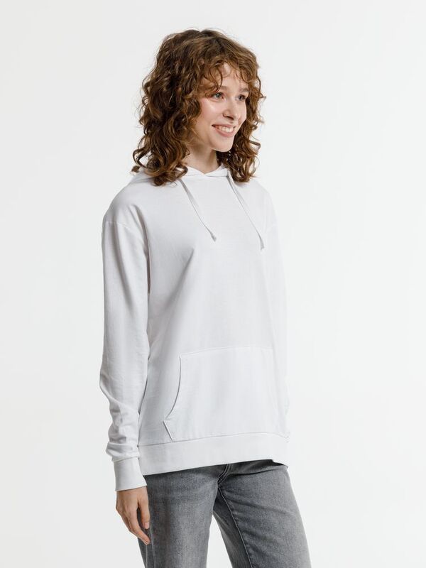 Худи унисекс Westray, белое арт.16411.60