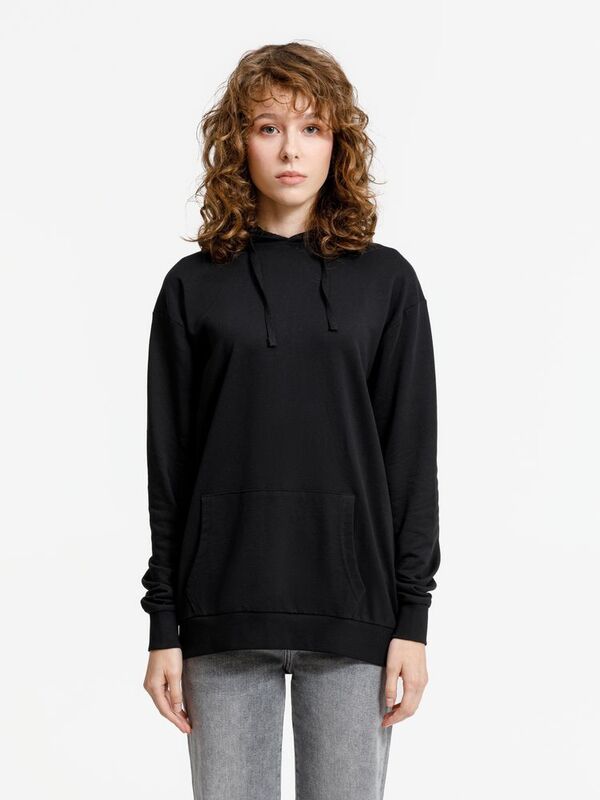 Худи унисекс Westray, черное арт.16411.30