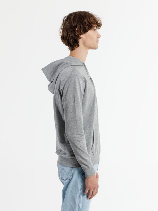Худи унисекс Westray, серый меланж арт.16411.11