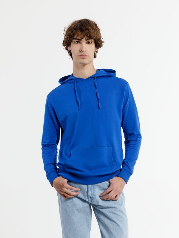 Худи унисекс Westray, синее арт.16411.44