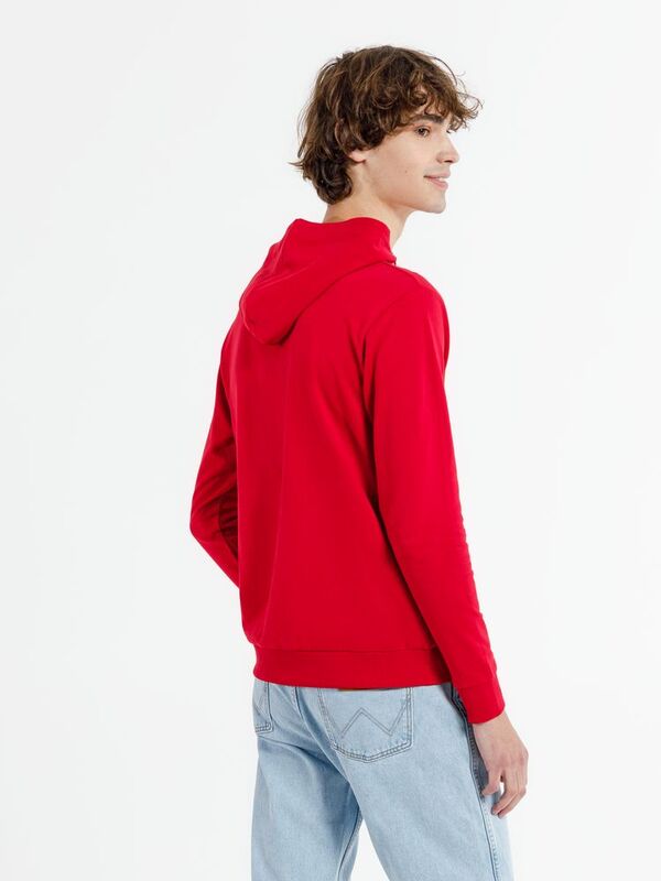 Худи унисекс Westray, красное арт.16411.50