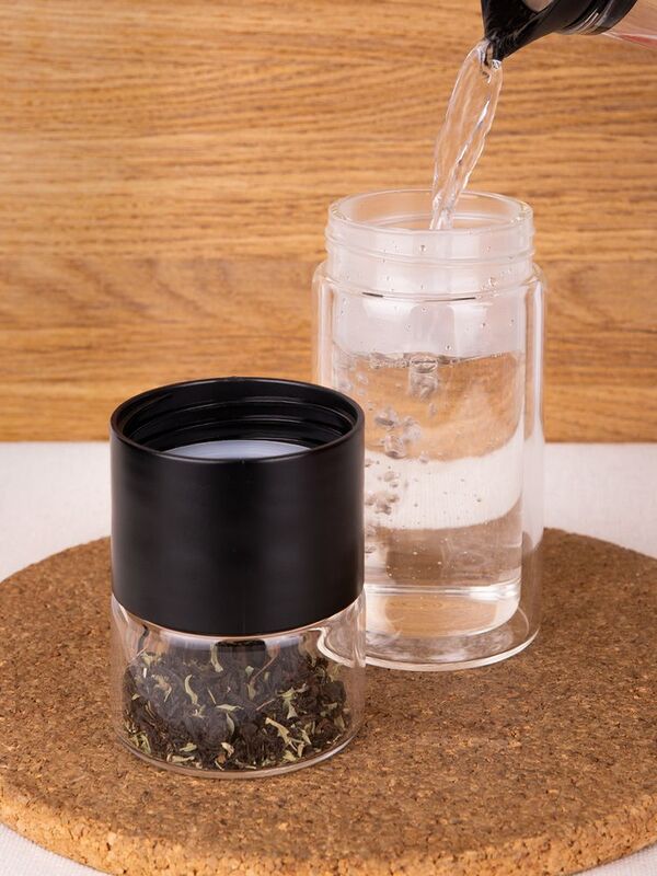 Бутылка для заваривания Cultivar, черная арт.16238.30