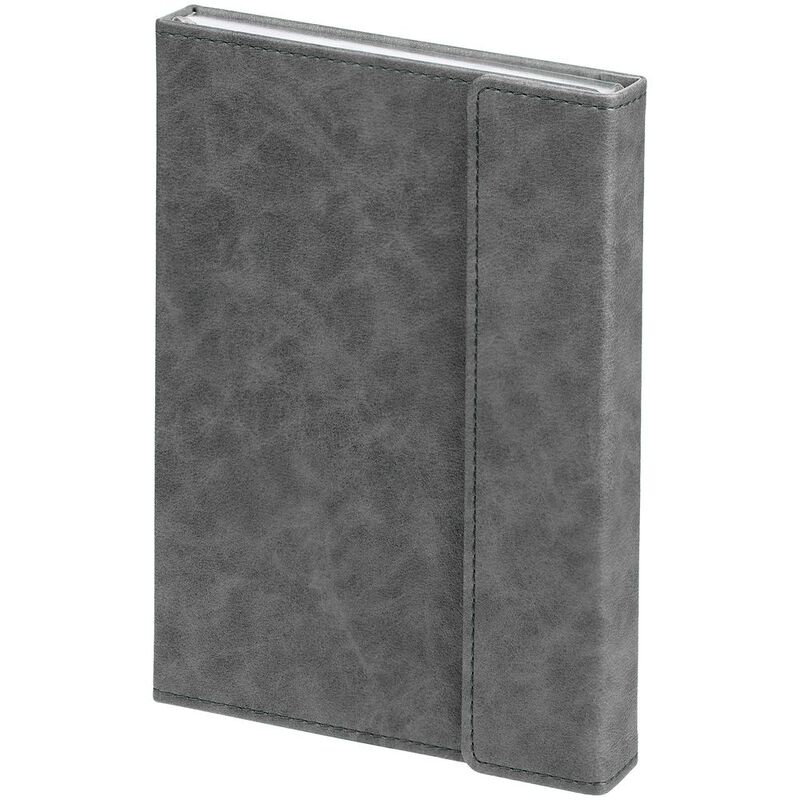 Ежедневник Flap на заказ, недатированный, серый арт.16684.10