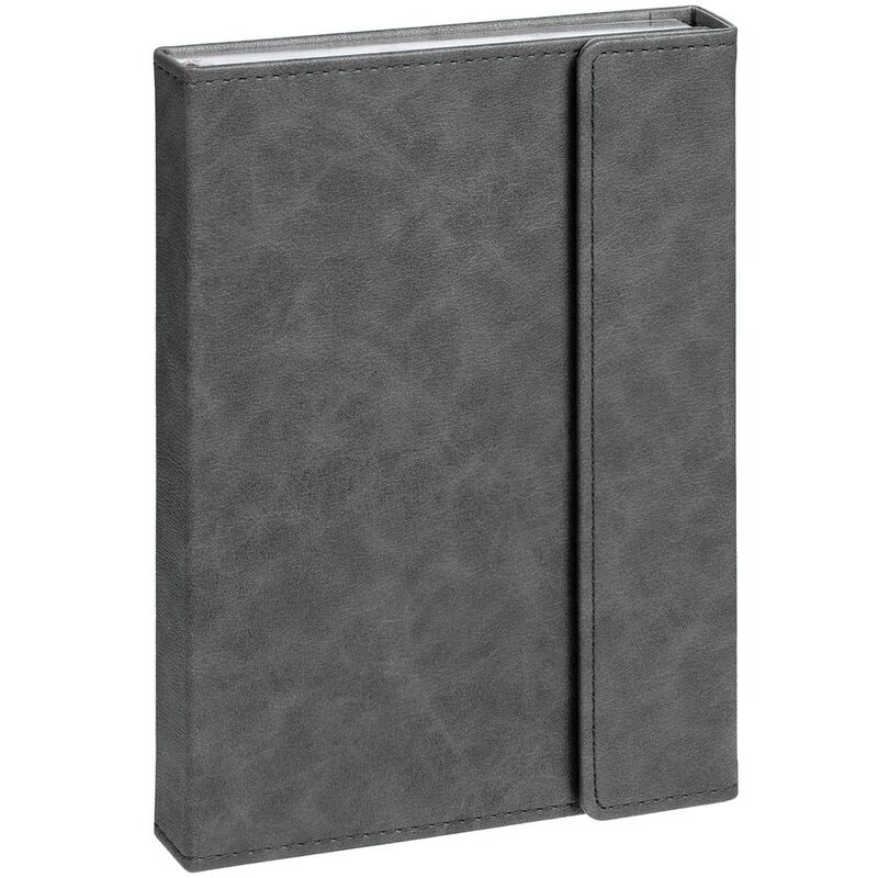 Ежедневник Flap на заказ, недатированный, серый арт.16684.10