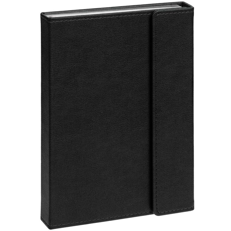 Ежедневник Flap на заказ, недатированный, черный арт.16684.33