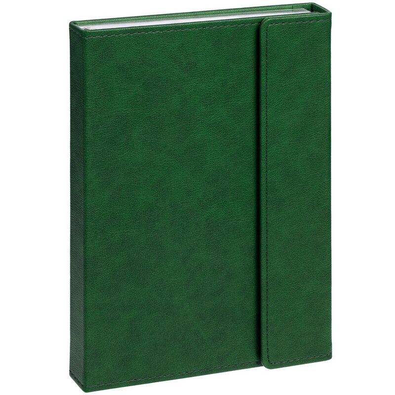 Ежедневник Flap на заказ, недатированный, зеленый арт.16684.99