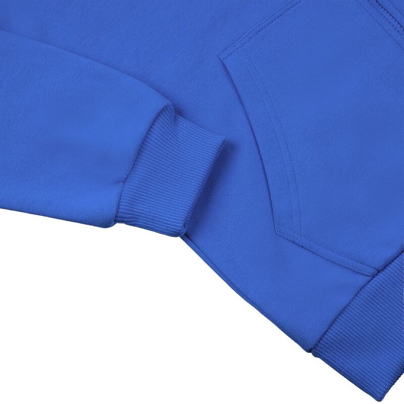 Толстовка на молнии с капюшоном Siverga Heavy 2.0, ярко-синяя арт.16216.44