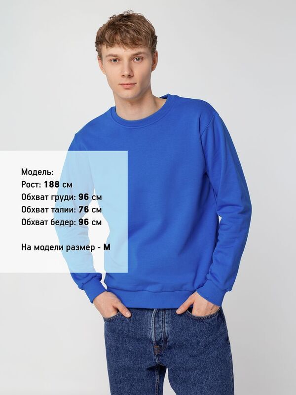 Свитшот Toima Heavy 2.0, ярко-синий арт.16217.44