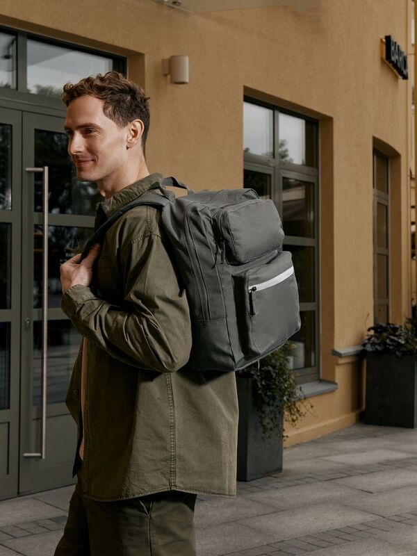 Рюкзак Daily Grind, серо-зеленый арт.16302.10