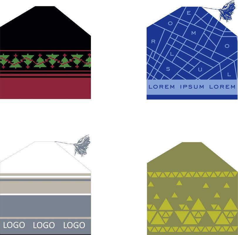 Шапка-петушок Cockerel на заказ, полушерсть арт.18251.02