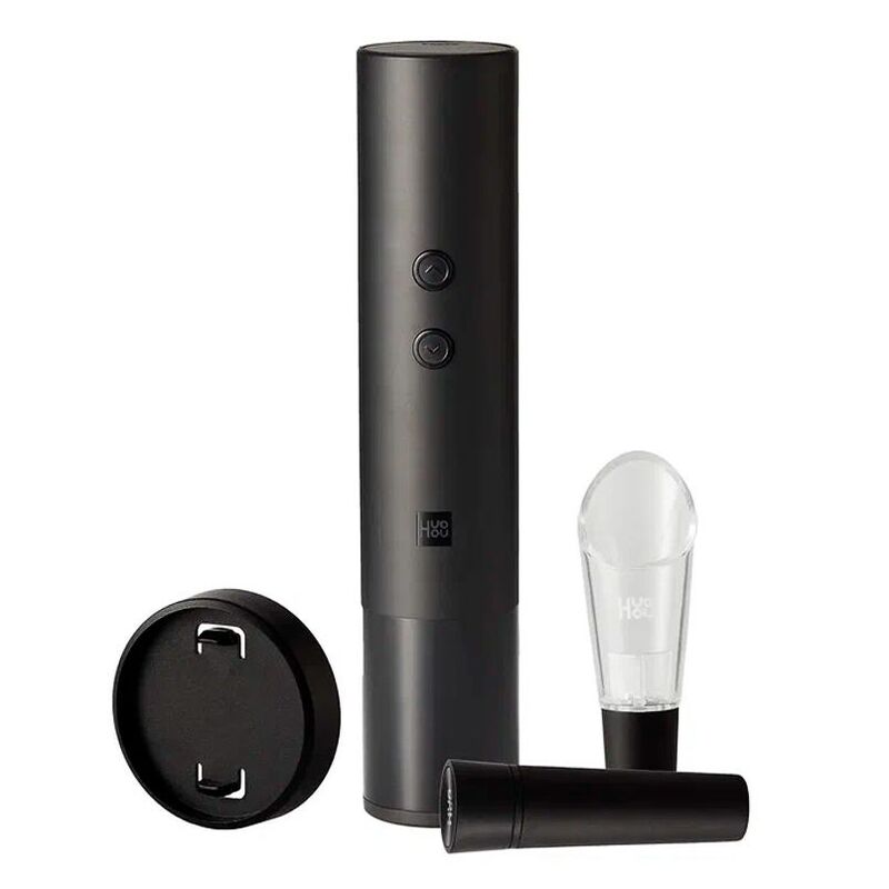 Винный набор HuoHou Electric Wine Bottle Opener 4 in 1, черный арт.16767.30