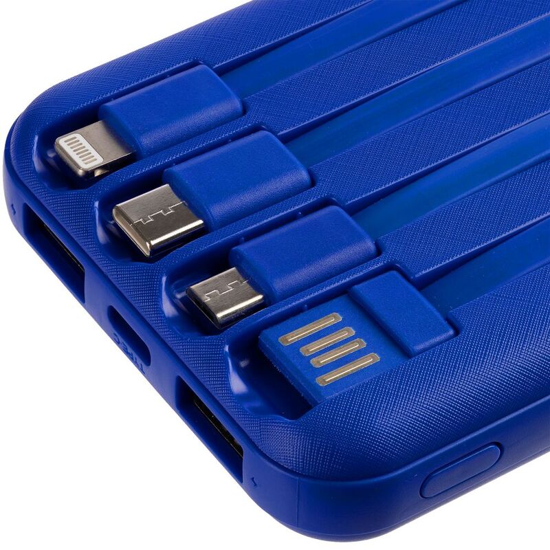 Внешний аккумулятор Omni Qi 10000 мАч, синий арт.22007.40