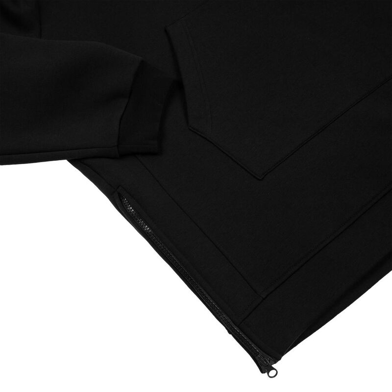 Худи унисекс оверсайз Easy Street, черное арт.19155.30