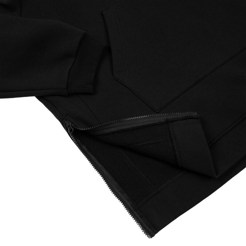 Худи унисекс оверсайз Easy Street, черное арт.19155.30