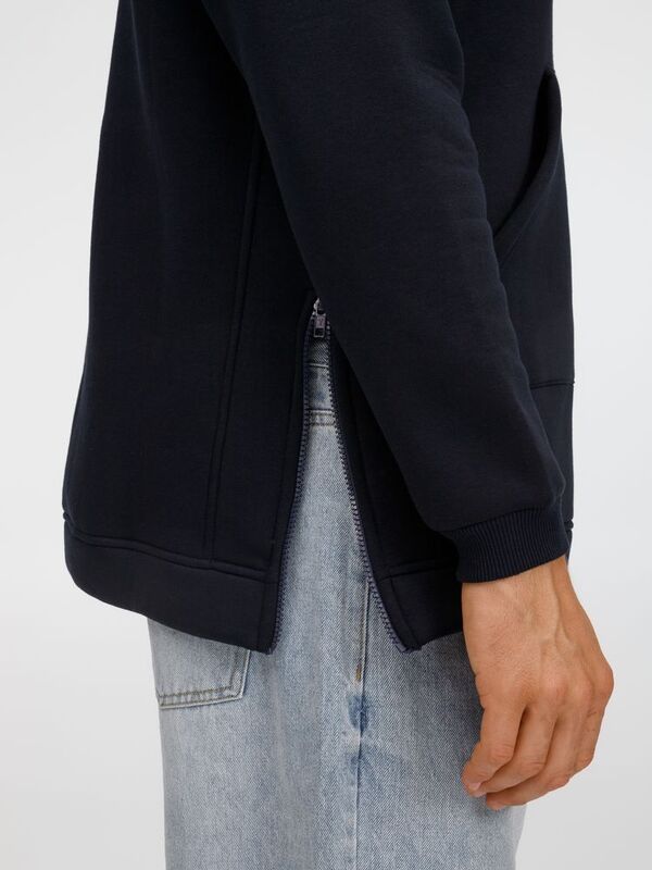 Худи унисекс оверсайз Easy Street, темно-синее арт.19155.40