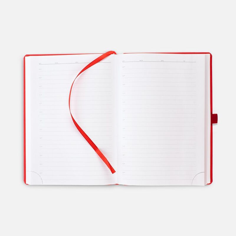 Ежедневник Favor Gold, недатированный, красный арт.17945.50