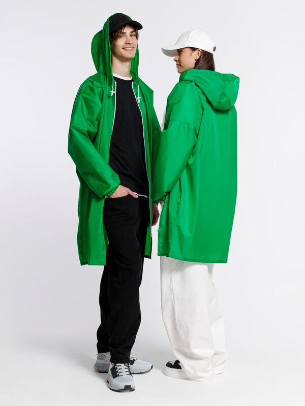 Дождевик Rainman Zip, зеленый арт.11124.90