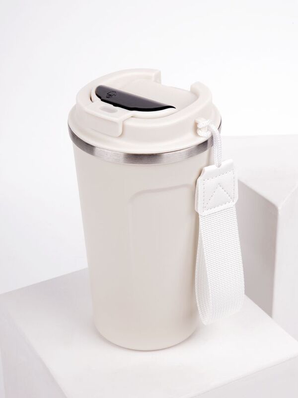 Смарт-стакан с заменяемой батареей tellMug, ver.2, молочно-белый арт.16325.60