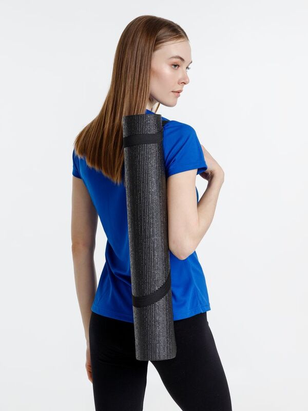 Коврик для фитнеса Flatland, черный арт.16521.30