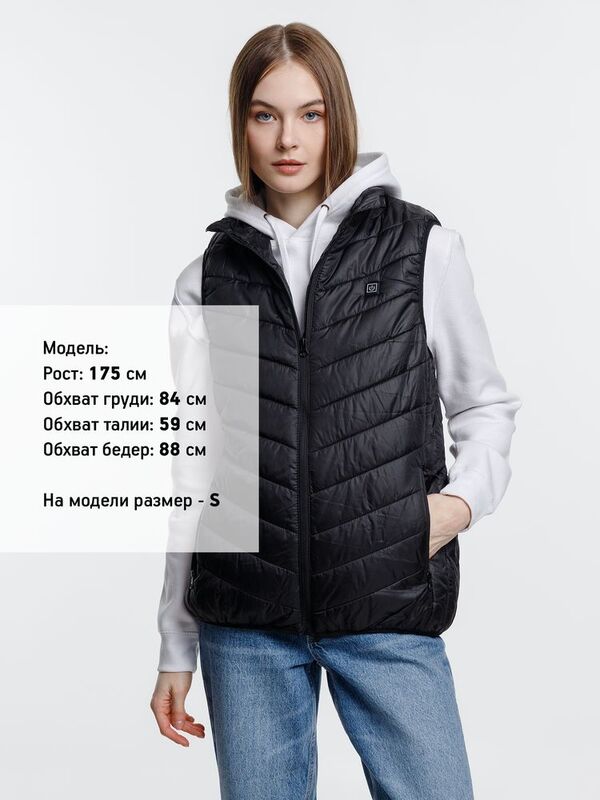 Жилет с подогревом Thermalli Valmorel, черный арт.16333.30