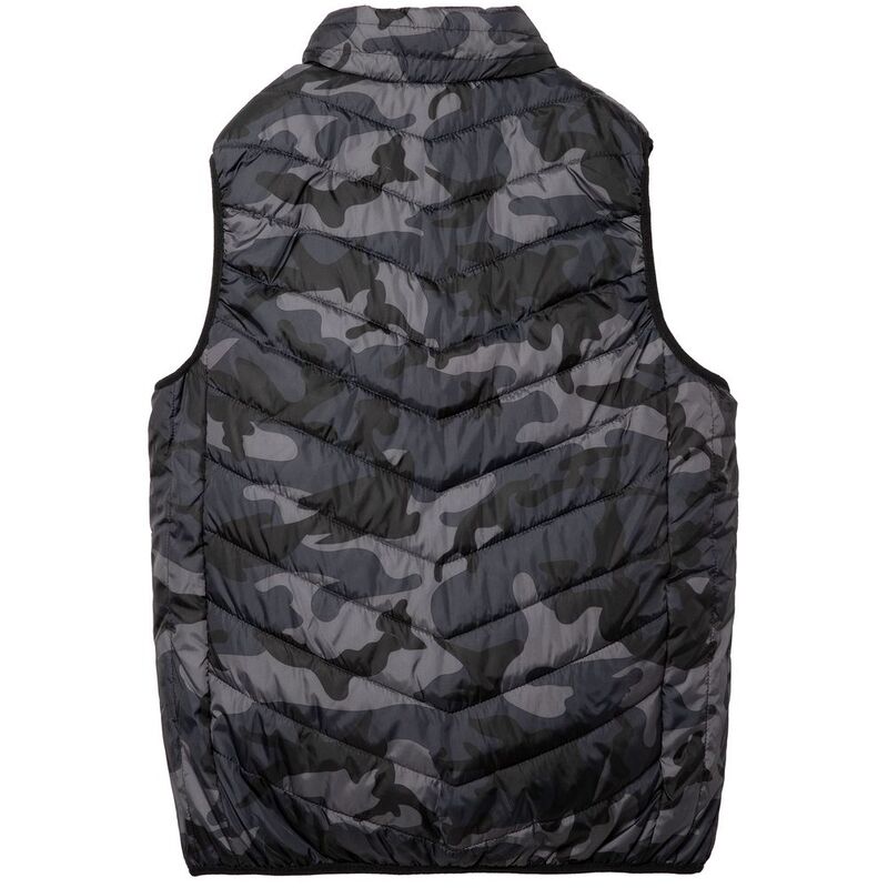 Жилет с подогревом Thermalli Valmorel, серый камуфляж арт.16333.11