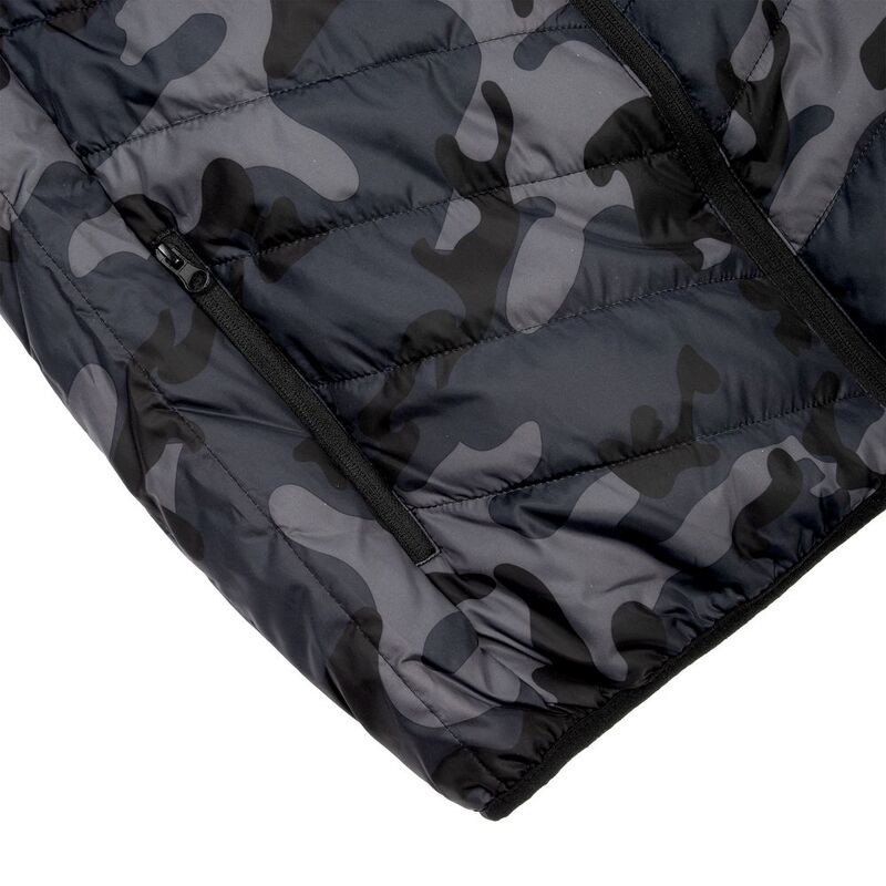 Жилет с подогревом Thermalli Valmorel, серый камуфляж арт.16333.11