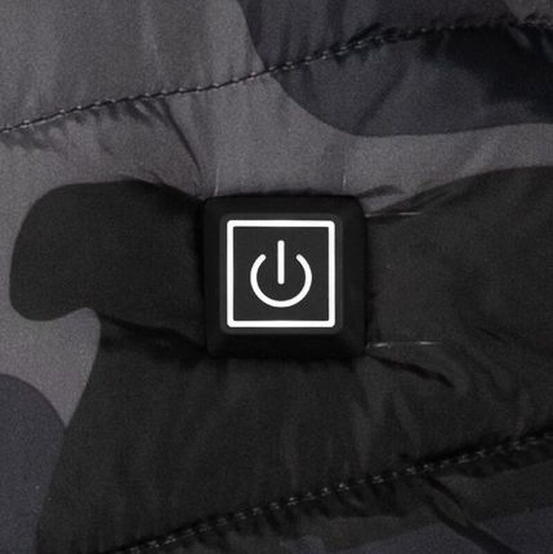 Жилет с подогревом Thermalli Valmorel, серый камуфляж арт.16333.11