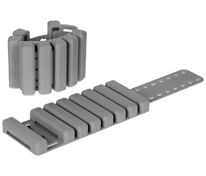 Силиконовые утяжелители Hard Work, серые арт.18268.10