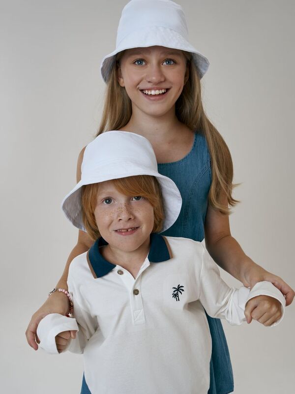 Панама детская Challenge Kids, белая арт.16407.60